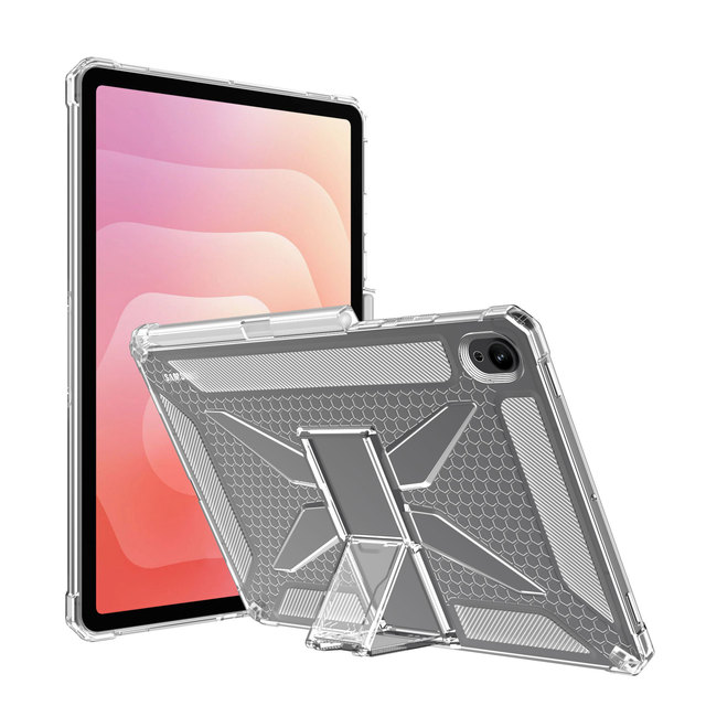 Heat Dissipation Tablet TPU Case for iPad Air 11" 2025 Shockproof Protective Cover with Pen Slot Kickstand for Samsung Tab S11"