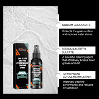 100ml verre de voiture Anti-buée revêtement hydrophobe Spray rétroviseur pare-brise étanche Agent anti-buée nettoyage du verre