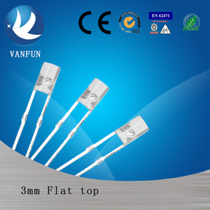 Vanfun 3 mét Flat Top LED điốt CE ROHS được phê duyệt Max 5V điện áp ngược mát trắng 8000-9000k cho chiếu sáng thiết bị điện tử thâm quyến - Product Image 4
