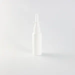 Plastic PE HDPE 50mL Nasal Spray Bottle Fine Mist Spray Bottle