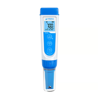 Testeur de pH de poche Veidt Weighing Apera Instruments série Premium PH60, kit de pH-mètre, type stylo IP67, mesureur EC TDS pour usage industriel