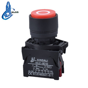 Interruptor de botón pulsador rojo momentáneo 1NC o interruptor de botón pulsador rojo 10A - Product Image 3