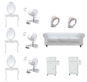 Station de Salon de coiffure, ensemble complet et combo, <span class=keywords><strong>avec</strong></span> <span class=keywords><strong>miroir</strong></span> led, produits pour <span class=keywords><strong>miroir</strong></span>, à vendre, livraison gratuite - Product Image 5