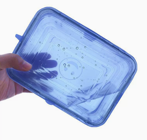 Tapa de Silicona Elástica Libre de BPA, Tapas de Silicona Portátiles para Tazones, Fácil de Usar, Ligera y Ecológica - Product Image 6