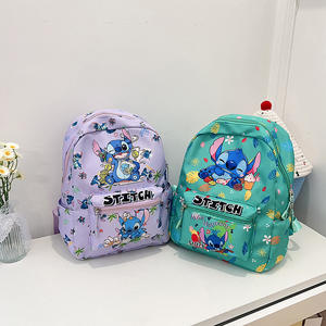 Mochila de Stitch de Alta Calidad, Estilo Dibujos Animados y Anime, Gran Capacidad, para Niños, Bolso Casual con Grafitis, Linda Mochila de Hombro para Estudiantes - Product Image 3