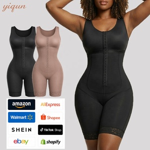 Fajas Colombianas Moldeadoras Postquirúrgicas de Control Abdominal y Levantamiento de Glúteos Etapa 2 al por Mayor - Bodysuit Moldeador <span class=keywords><strong>para</strong></span> Mujer - Product Image 1