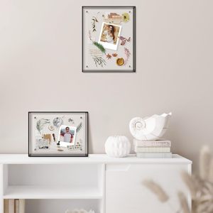 Marco de Fotos Rectangular Moderno de Acrílico Transparente de Doble Cara con Marco de Hierro, Impresión UV, Tamaño Personalizado, para Habitación, en Oferta - Product Image 5