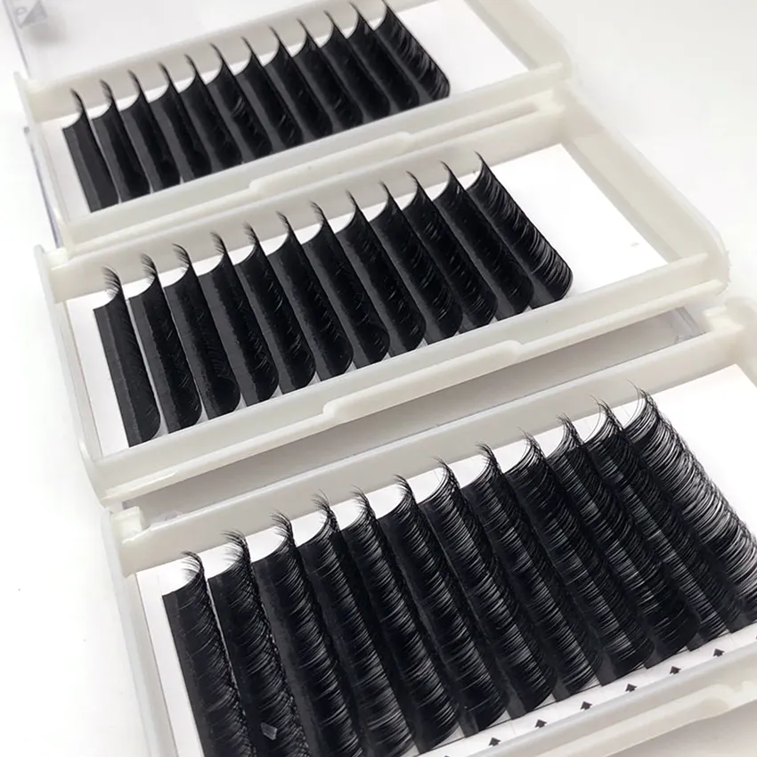Оптовая продажа с завода, лоток для ресниц, принадлежности для наращивания ресниц, частная торговая марка, индивидуальные классические накладные ресницы