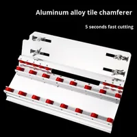 Outil de chanfreinage de carreaux électrique, machine de découpe à angle de 45 degrés, petit meuleuse de bord, alliage d'aluminium pour marbre et carreaux