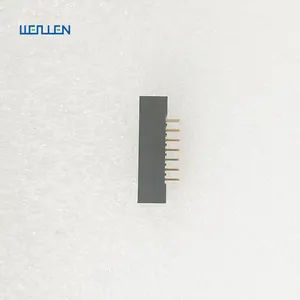 2.00mm pitch 2*7 pin Box header DIP Type Connector