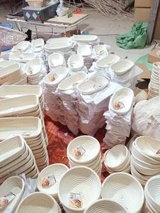 Cesta de prueba de pan de ratán redonda ecológica, precio de fábrica más barato de 9 pulgadas - Product Image 2