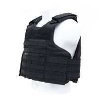 Gilet tactique imperméable en nylon 500D découpé au laser, système MOLLE, respirant et réglable