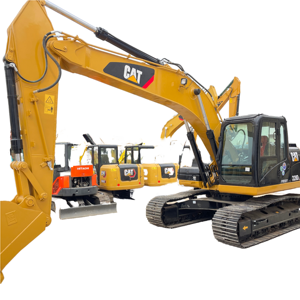 รถขุด CAT 320D พร้อมบุ้งกี๋ขุดดิน อุปกรณ์หนักมือสอง - Product Image 1
