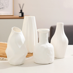 Fleid Contemporary Floor Vase-Lightweight Durable Polyethylene Eco-Friendly Reusable Fade Resistant & Unbreakable Wide Mouth - Product Image 6