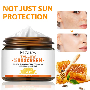 Productos Coreanos para <span class=keywords><strong>el</strong></span> Cuidado de la Piel, Protector Solar de Sebo de Res 100% de Ganado Alimentado con Pasto, Maquillaje de Marca Privada, Cosméticos de Belleza Facial - Product Image 3