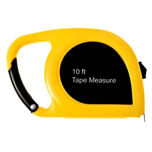 Mini Tape Measure - Metric and Imperial Metal Measuring Blade Quick Read Auto-Lock and Pocket Size