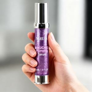 Venta al por mayor 30ml Bakuchiol Plumping suero ácido hialurónico cara antienvejecimiento blanqueamiento hidratante reafirmante elasticidad cuidado de la piel - Product Image 5