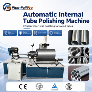 Máquina pulidora de tubos de acero inoxidable, máquina pulidora de orificios internos, máquina para eliminar óxido y pulir paredes internas - Product Image 1