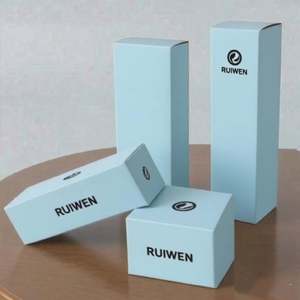 High-End Perfume Recyclable Paperboard Folder Customized Essential Oil Cosmetics Color <b>Gift</b> <b>Box</b> Double Insert Earphone <b>Box</b> - Product Image 2