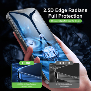 Yyyo กระจกนิรภัยกันรอยหน้าจอสำหรับ Xiaomi redmi Note 13 5G <span class=keywords><strong>Mi</strong></span> Note 2 10 8 9T 10 <span class=keywords><strong>11</strong></span> <span class=keywords><strong>ultra</strong></span> 12 13 Pro 2.5D 0.33มม. 9h 2.5D - Product Image 2