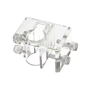 ZRDR – pince de fixation de tuyau d'air d'aquarium en acrylique, support de pinces de fixation de filtre d'aquarium de poisson en verre, support de filtre de Filtration de tuyau d'eau, Clip de suspension de tuyau d'eau