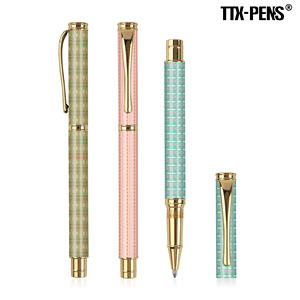 Bolígrafos Personalizados TTX Stationery con Envoltura Completa de Imagen, Logotipo Personalizado, Metal Floral, Borrable, Impresión por Sublimación, Tinta Alemana, Bolígrafo de Punta Redonda - Product Image 4