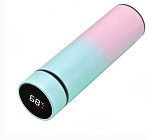 2026 Digital 500ml Vacuum Flask LED Indication Kids Smart Stainless Steel Water Bottle Tumbler Shape Metal Insulation - Product Image 5