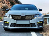 Pare-chocs avant de voiture avec calandre, accessoire de véhicule, pour VW Skoda Octavia mise à niveau rs /vrs 2017 2018 2019
