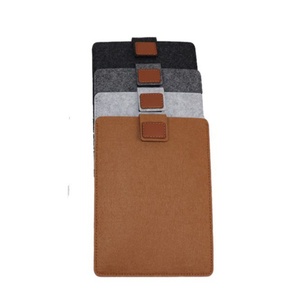 Bán buôn Len cảm thấy 18 "máy tính xách tay trường hợp tùy chỉnh có thể in logo máy tính túi lót qua biên giới phẳng máy tính xách tay bảo vệ Bìa - Product Image 5