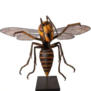 Синяя ящерица в натуральную величину, искусственные аниматронные насекомые, модель Hornet