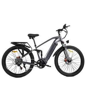 Bicicleta Eléctrica Todoterreno Original de 48V 750-1000W con Cuadro de Aleación de Aluminio, Neumáticos Anchos, para Playa, con Pedaleo Asistido, Motor en la Rueda Trasera, Hidráulica, para Adultos - Product Image 3