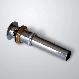 Phiên bản 2025 1 1/4 \ "lớn lưu vực nắp cống 42 cơ thể mạ điện thư bị trả lại tràn lỗ hiện đại 40 cống cho phòng tắm hiện đại - Product Image 6