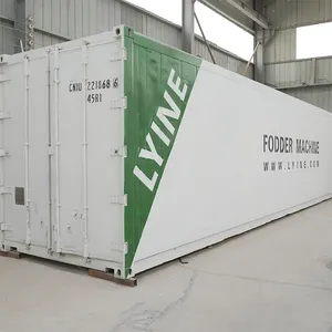 Lyine安価な飼料栽培システム水耕栽培大麦飼料機牛用グリーン飼料販売飼料容器