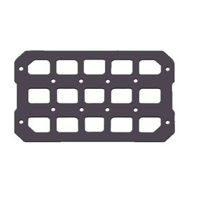 Motorcycle Rear <b>Storage</b> <b>Box</b> 45L Aluminum Alloy Universal Thickened Square <b>Tool</b> <b>Box</b> For Scooters And Electric Vehicles - Product Image 5