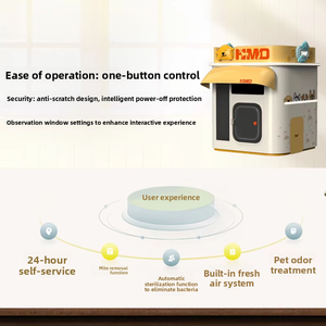 Lavadora Inteligente para <span class=keywords><strong>Mascotas</strong></span>, Autoservicio 24H, Acero Inoxidable, <span class=keywords><strong>Lavado</strong></span> y Cuidado Automático, Champú y Acondicionador con Pulverización Automática - Product Image 4