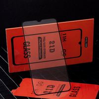 Verre trempé 2.5D à couverture complète de colle, dureté 9HD, épaisseur 0.33mm, pour protection d'écran, vente chaude ODM OEM