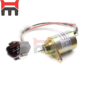 迷你挖掘机金属零件3D84 3D78发动机停止电磁阀11923-77950 1503ES-12S5SUC5S - Product Image 2