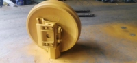 Pièces de rechange pour engins de terrassement : Galet de roulement avant pour bulldozer D65 D6H D50 D31, remplaçable, 50Mn/40Mn2 HRC52-58