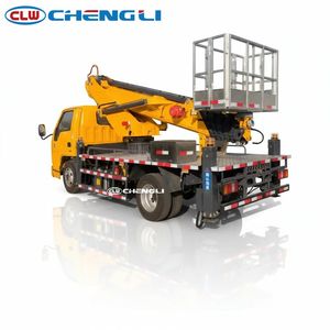 รถบรรทุกติดตั้งกระเช้ายกของ JMC 4x2 28 เมตร พร้อมบูมยกแบบตรง - Product Image 6