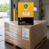 Vernis acrylique 2K liquide en spray à séchage ultra-rapide, haute brillance, résistant aux intempéries UV, pour réparation rapide de carrosserie automobile