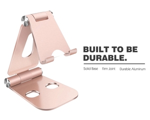 Hot Selling 360 Degree Rotatable Mobile Phone Holder Adjustable Aluminum Phone <strong>Stand</strong> <strong>Tablet</strong> <strong>Stand</strong> <strong>for</strong> Phones - Product Image 3