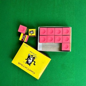 Craie rose Good Cat, lot de 12, pour billard et snooker. - Product Image 2