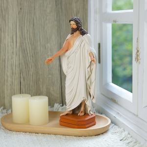 Statues Religieuses Catholiques en Résine en Gros d'Usine, Figurines Souvenirs Personnalisées Jésus Bébé et Christ Ressuscité YYAN197-8 - Product Image 4
