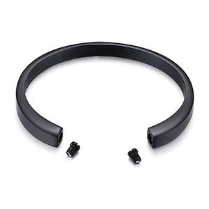 Commercio all'ingrosso in acciaio inox bianco urna braccialetto d'argento/oro/oro rosa/nero cremazione urna braccialetto per ceneri - Product Image 5