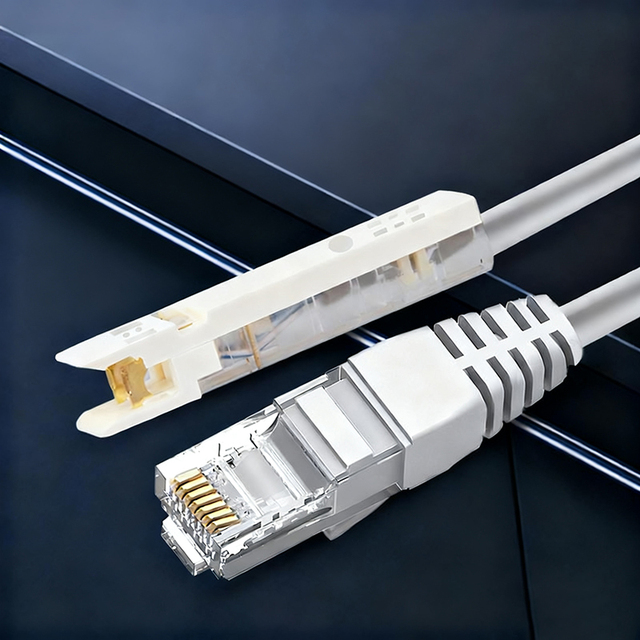 Cat6 Bulk Ethernet Cable Roll Solid Bare Copper Wire 23AWG UTP Network LAN Cord Cross Separator Gigabit Project Cabling