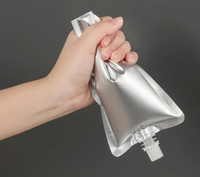 121 emballage de pochette de cornue haute température de qualité alimentaire sac de papier d'aluminium debout avec bec 100Ml 150Ml 200Ml 250Ml 300Ml 500Ml