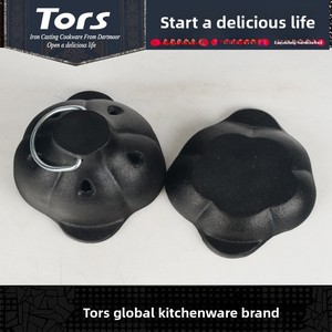 Tolstoy RS-259 Xingtai Poêle de cuisson en fonte épaissie non revêtue pour barbecue, idéale pour l'ail, les mandarines et les châtaignes - Braiser d'extérieur - Product Image 4