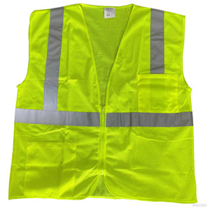 ANSI/ISEA görünür yansıtıcı güvenlik yeleği-107 ve EN ISO 2020: 20471 ile uyumlu yüksek-2013 (örgü kumaş) - Product Image 5
