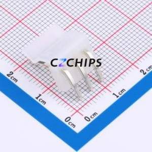 HX CH3.96-3P WZ Wire-to-Board Pin Header Bent Lead Through Hole,P=3.96mm Connector 1x3P 3.96mm Right Angle Insert CH - Product Image 2