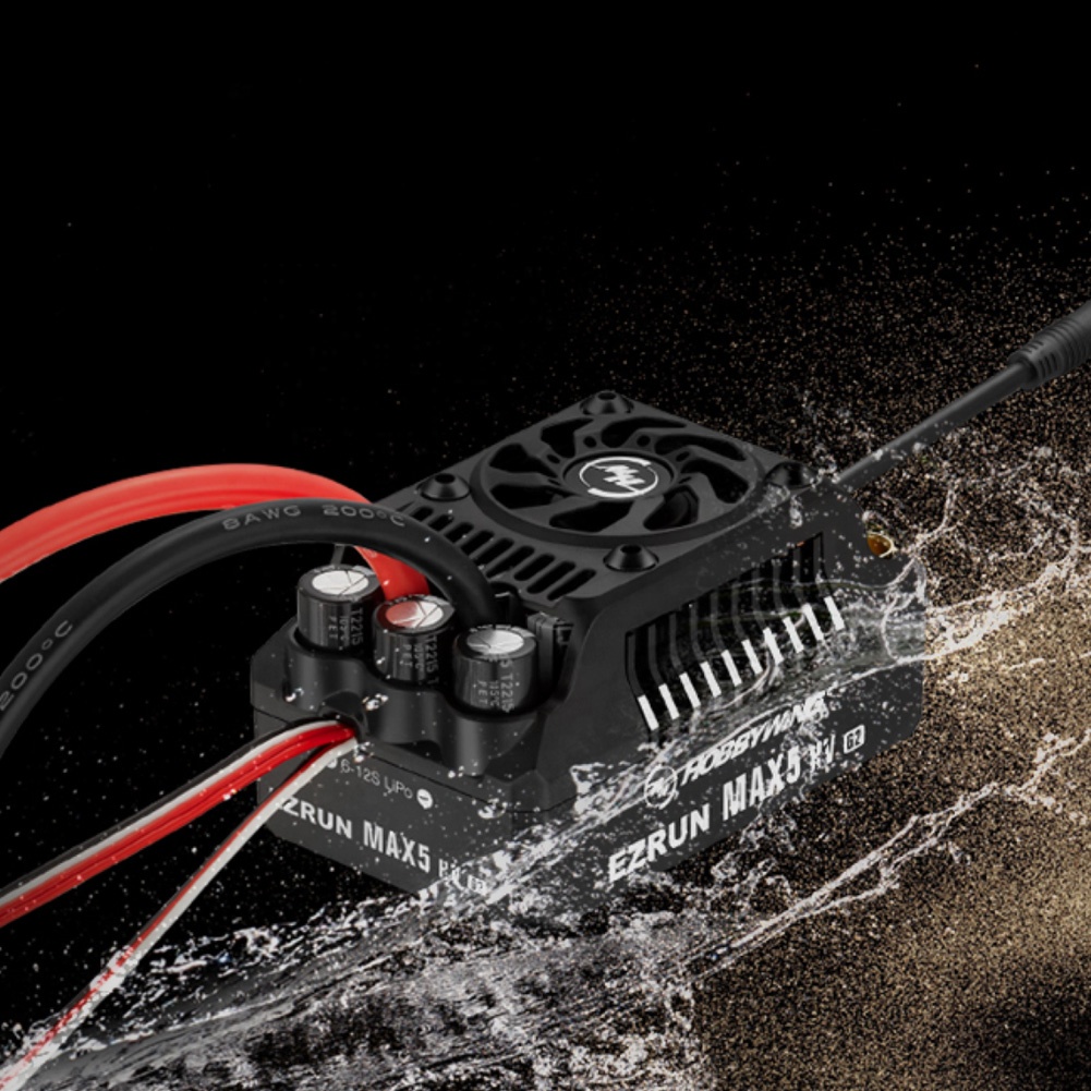 Hobbywing EZRUN Max5 HV G2 250A 6-12S スピードコントローラー 防水
